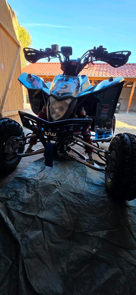 Suzuki ltz ❌️Limit Edition ❌️LOF❌️Motor gemacht❌️Tausch gegen ATV 2009 — rear view
