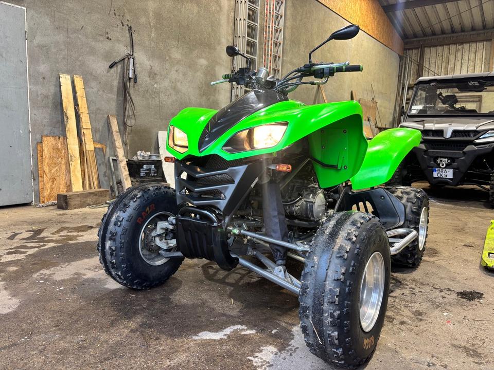 Kawasaki KFX 700 EZ08'-Motor revidiert-viele Neuteile-GPR Auspuff 2008 — photo 10