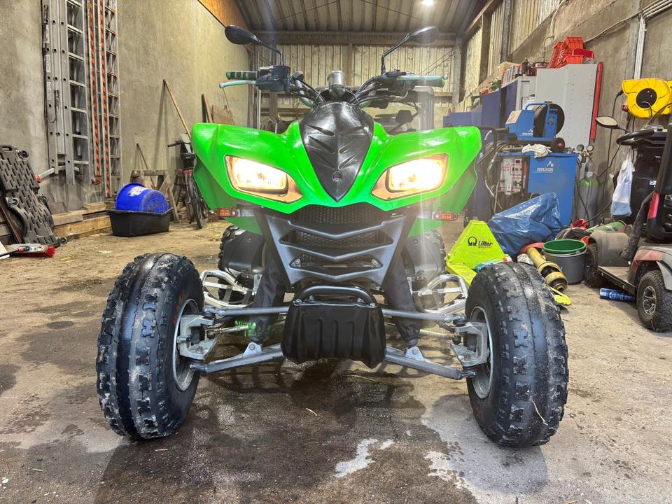 Kawasaki KFX 700 EZ08'-Motor revidiert-viele Neuteile-GPR Auspuff 2008 — photo 11