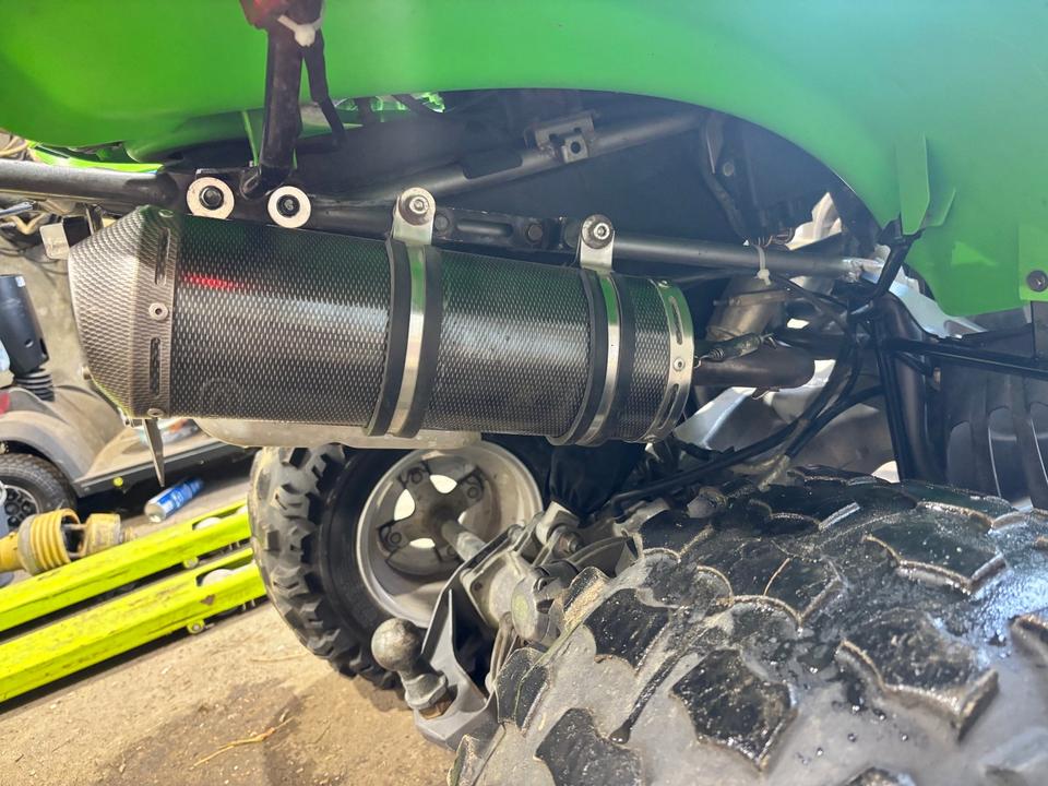 Kawasaki KFX 700 EZ08'-Motor revidiert-viele Neuteile-GPR Auspuff 2008 — photo 5