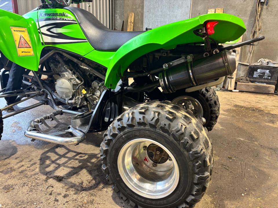 Kawasaki KFX 700 EZ08'-Motor revidiert-viele Neuteile-GPR Auspuff 2008 — photo 8