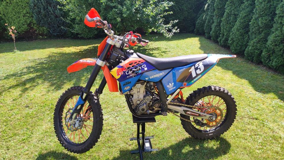 KTM SX-F 450 SX F Motocross Motorrad Cross 2008 — interior
