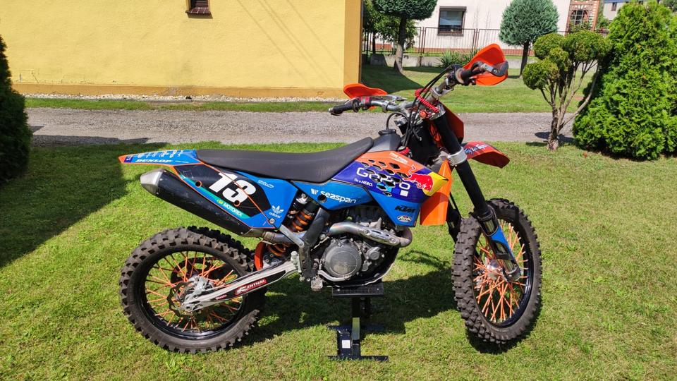 KTM SX-F 450 SX F Motocross Motorrad Cross 2008 — engine 450 ccm