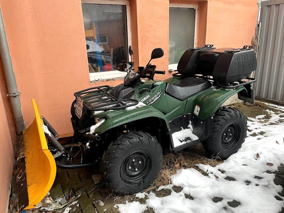 Yamaha YFM 700 Kodiak 03.11. 2015 — rear view