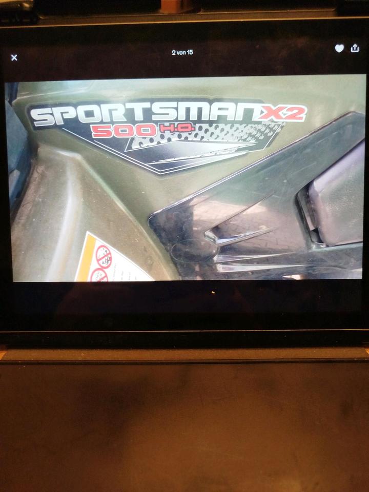 Weitere Motorräder Polaris Sportsman X2 2010 — engine 498 ccm