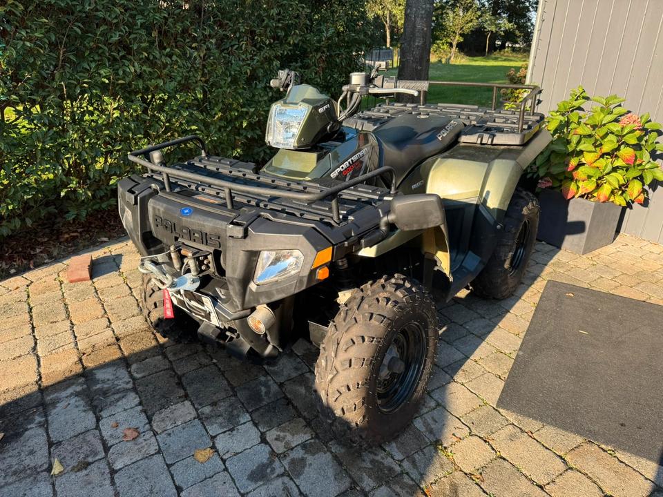 Weitere Motorräder Polaris Sportsman 800 EFI 4x4 LOF | Seilwinde | Schneeschild | 2010 — вигляд ззаду