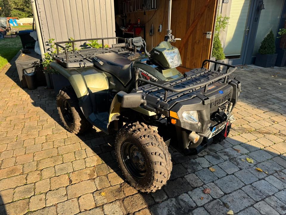 Weitere Motorräder Polaris Sportsman 800 EFI 4x4 LOF | Seilwinde | Schneeschild | 2010 — двигун 760 ccm