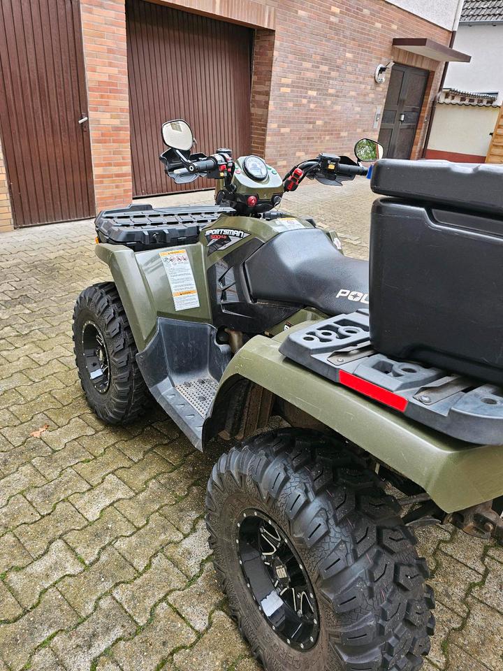  Verkaufen Quad Polaris Sportsman 2008 — rear view