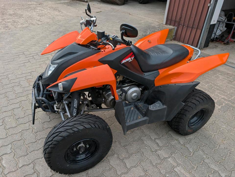 Weitere Motorräder Gelöscht • Quad Adly 320 Hurricane 2 Sitzer ATV TÜV 09/2028 2011 — салон