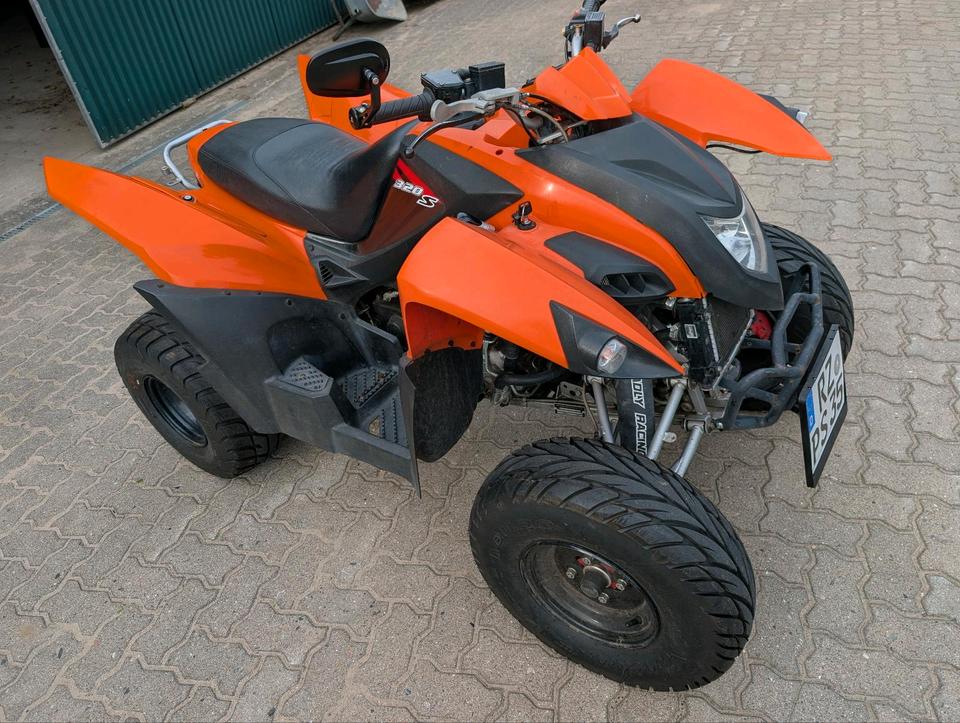 Weitere Motorräder Gelöscht • Quad Adly 320 Hurricane 2 Sitzer ATV TÜV 09/2028 2011 — фото 5