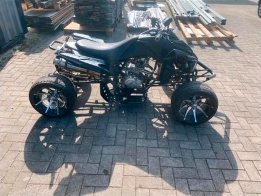 Weitere Motorräder Gelöscht • Haili Sp307J quad ist sehr laut brauchr eine neuen auspuff 2009 — вигляд ззаду