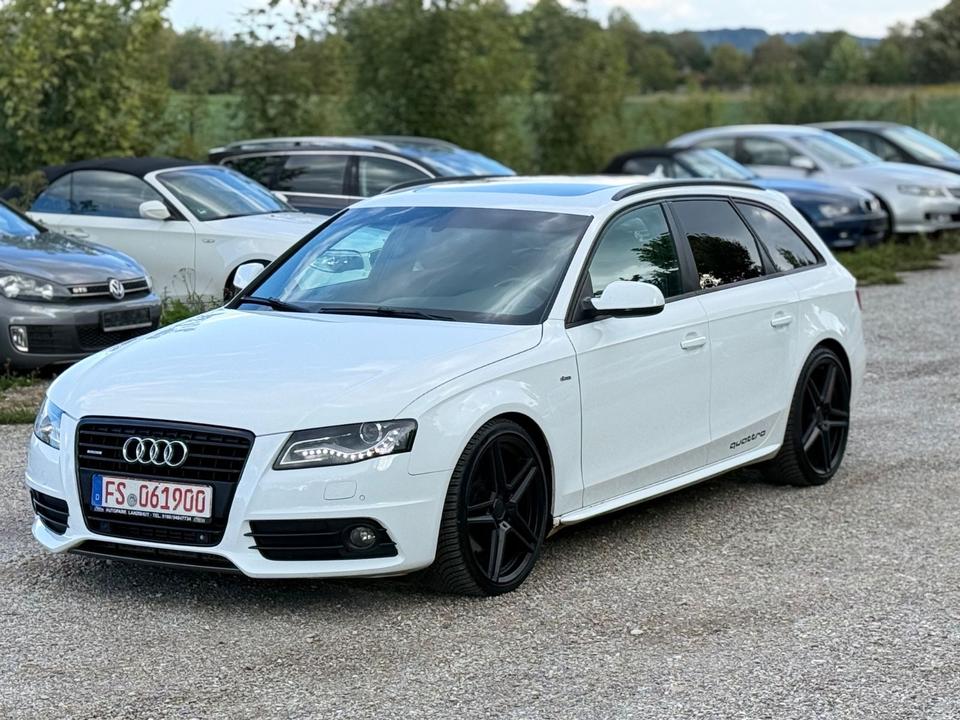 Audi A4 2010 — rear view