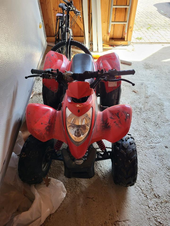 Kymco Gelöscht • Quad Kymco Maxxer 50 2015 — авто для ЗСУ з Європи