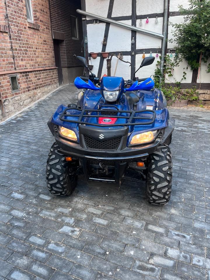Suzuki King Quad 750 4x4 2010 — rear view