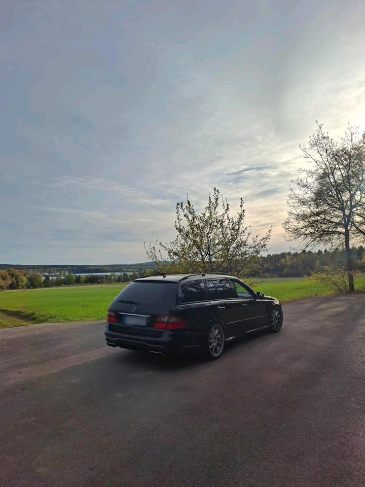 Mercedes Benz E 320 2007 — rear view