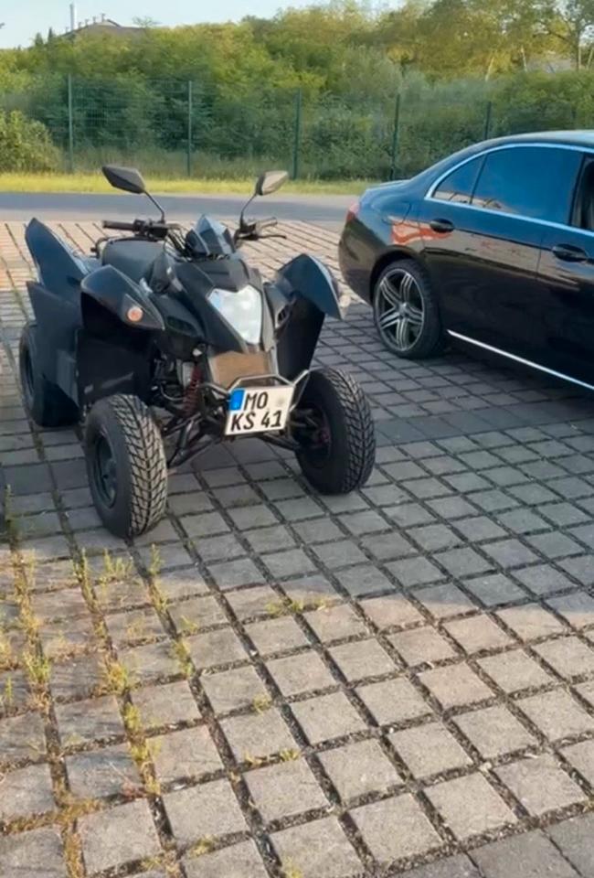  ATV 320s Quad 2014 — rear view
