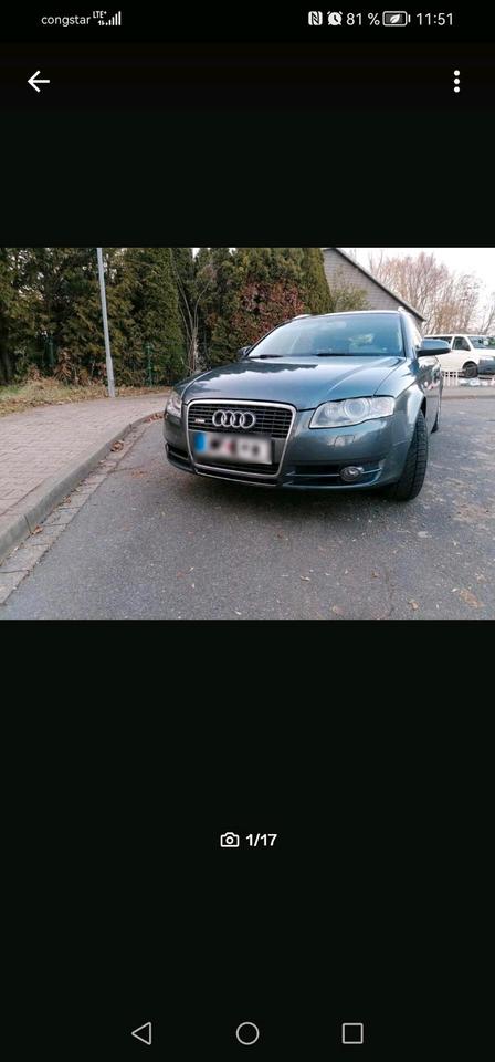 Audi A4 2007 — rear view
