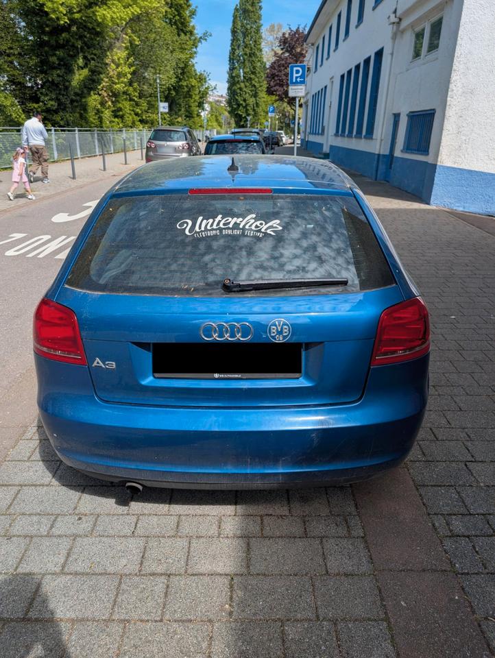 Audi A3 2008 — вигляд ззаду