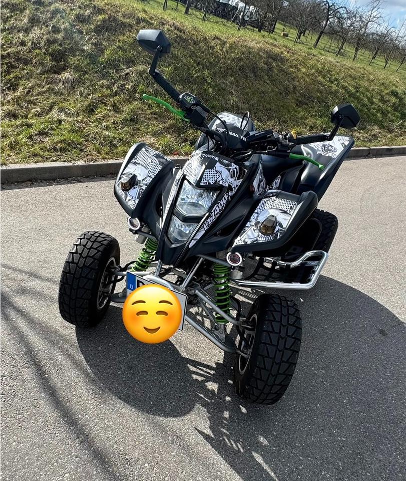 Suzuki Verkaufe Quad oder Tausch gegen Quad-supermoto 2007 — rear view