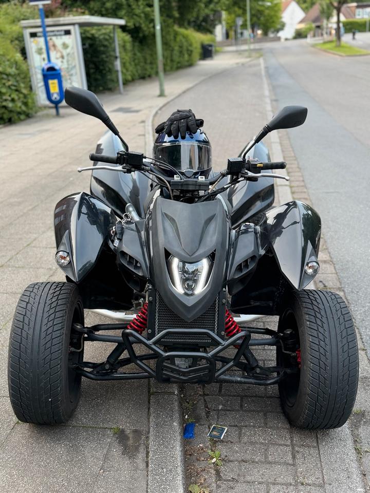 Weitere Motorräder Adly hurricane 320 supermoto 2012 — rear view