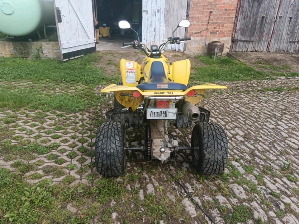 Suzuki Quad LTZ 400 LOF Zulassung 2010 — rear view