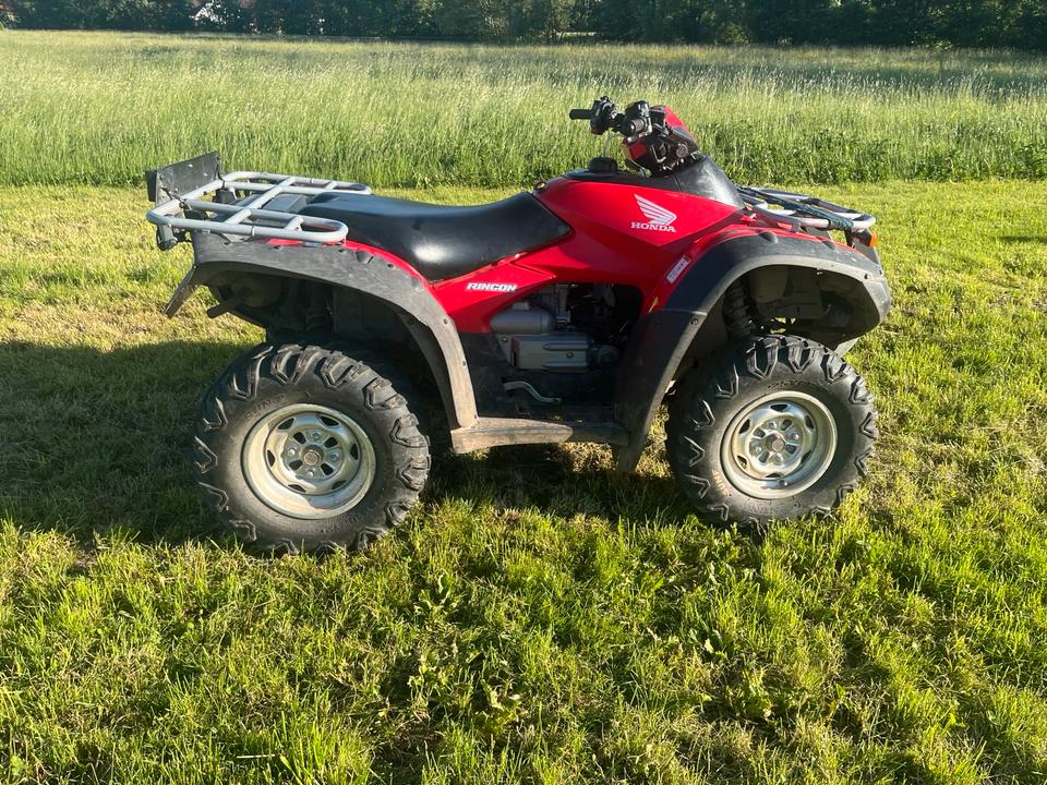 Honda TRX 650 Ricon ATV Quad 2006 — rear view