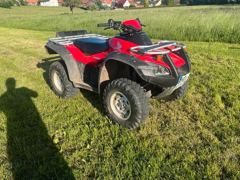 Honda TRX 650 Ricon ATV Quad 2006 — interior