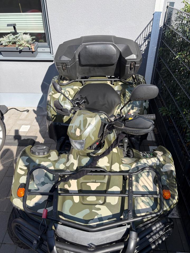 Suzuki King Quad 750 4x4 2014 — rear view