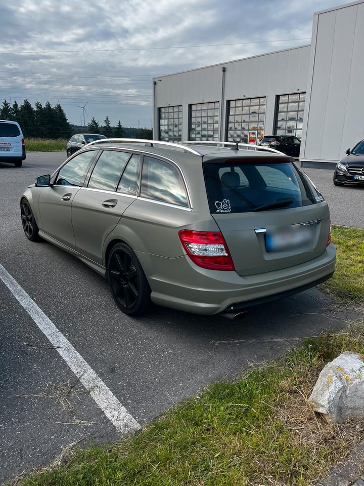Mercedes Benz C 250 2010 — rear view