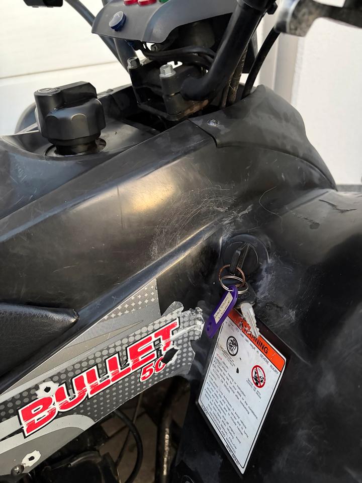Weitere Motorräder TGB Bullet 50 ccm Quad mit Papieren läuft 2015 — photo 14