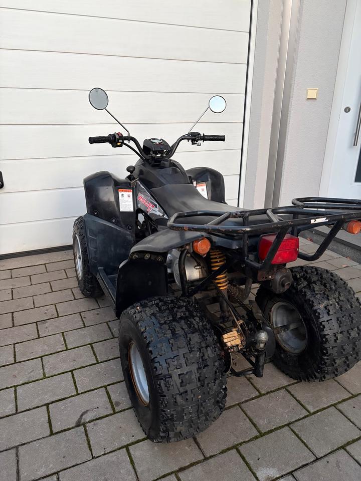 Weitere Motorräder TGB Bullet 50 ccm Quad mit Papieren läuft 2015 — engine