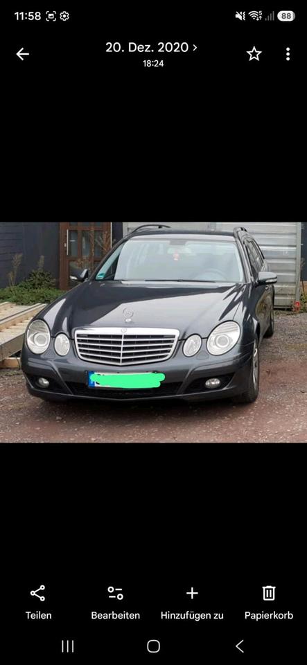 Mercedes Benz E 280 2008 — interior