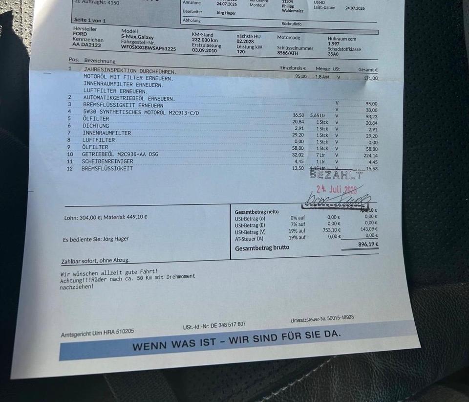 Ford S-Max 2010 — photo 8