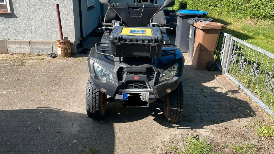 Kymco Quad MXU 2014 — rear view