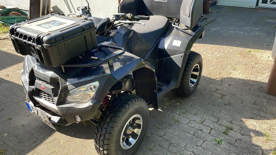 Kymco Quad MXU 2014 — interior
