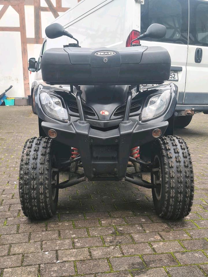 Kymco mxu 250 kwang Yang 2011 — rear view