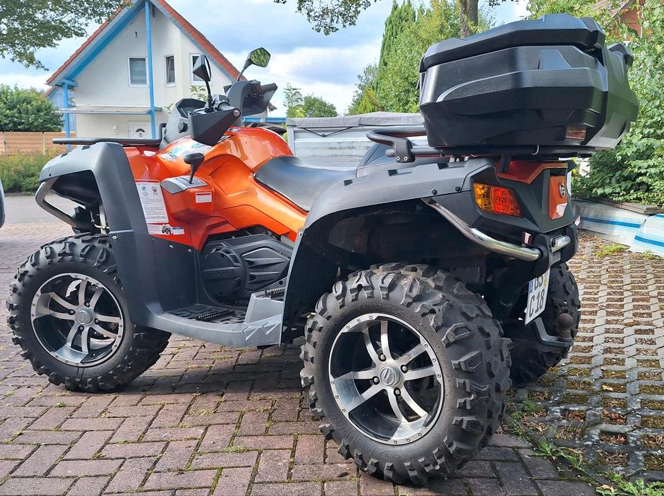 Weitere Motorräder Quad mit LOF Zulassung, Schneeschild, Seilwinde, Angängerkupplung 2015 — rear view