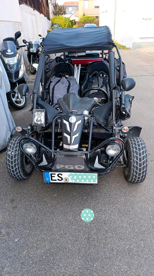Weitere Motorräder Reserviert • Buggy PGO Bugrider 250, Straßenzulassung. 2006 — interior
