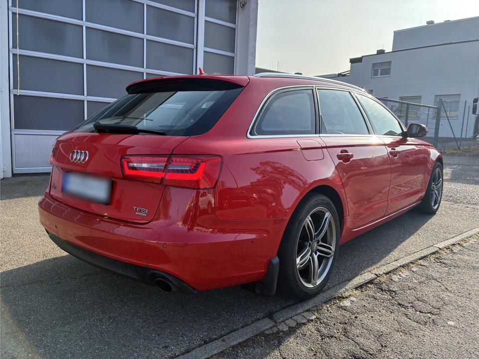 Audi A6 2011 — rear view