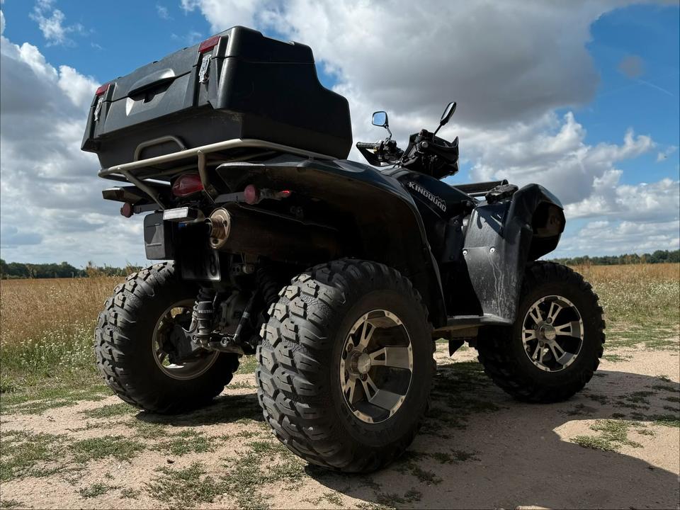 Suzuki Gelöscht • Suzuki King Quad 2010 — салон