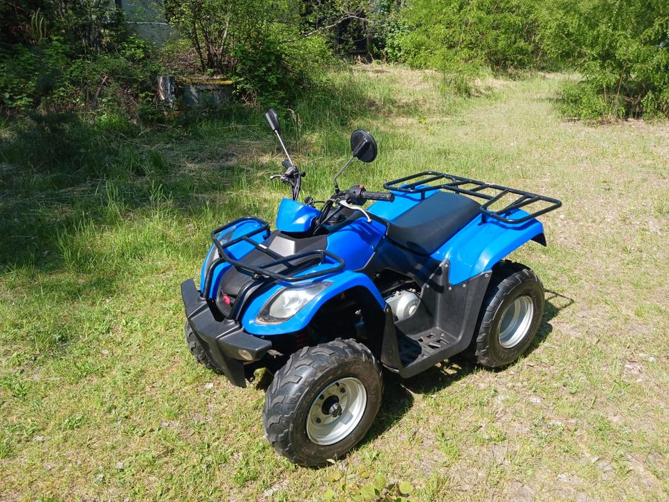 Kymco Quad MXU 150 2011 — interior