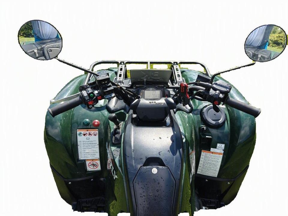 Yamaha Grizzly 700 FI+Seilwinde+kippbaren Anhänger+Räumschild 2008 — engine 686 ccm