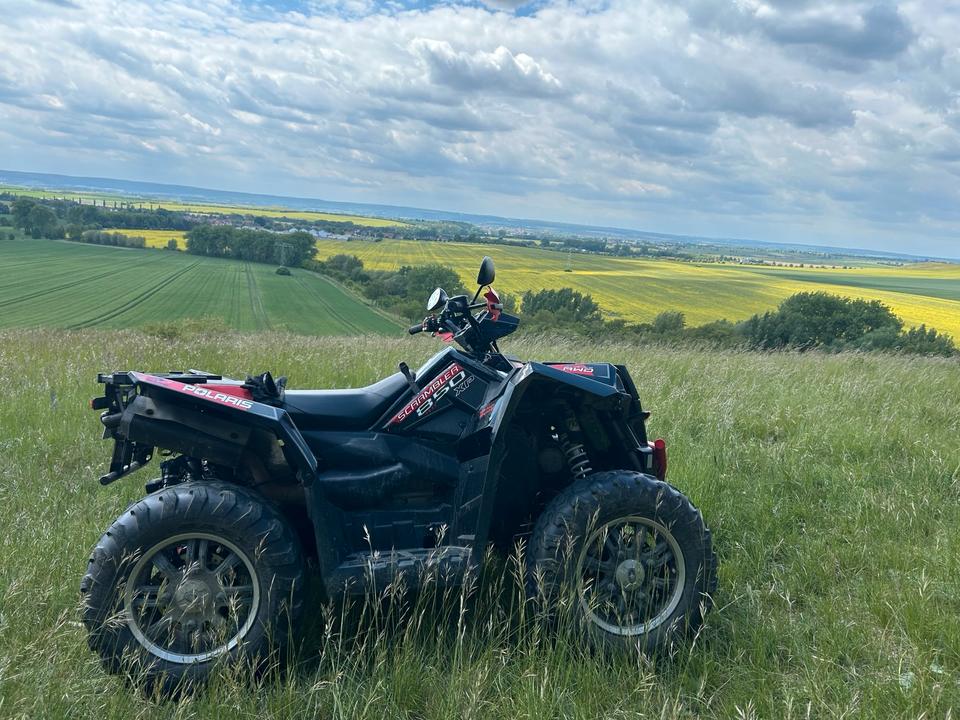  Quad Polaris Scrambler 850 XP - BJ , TÜV Neu LOF 2013 — engine 850 ccm
