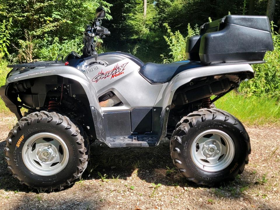 Yamaha Grizzly 700 EPS Special Edition LOF Quad Seilwinde TÜV neu 2011 — interior