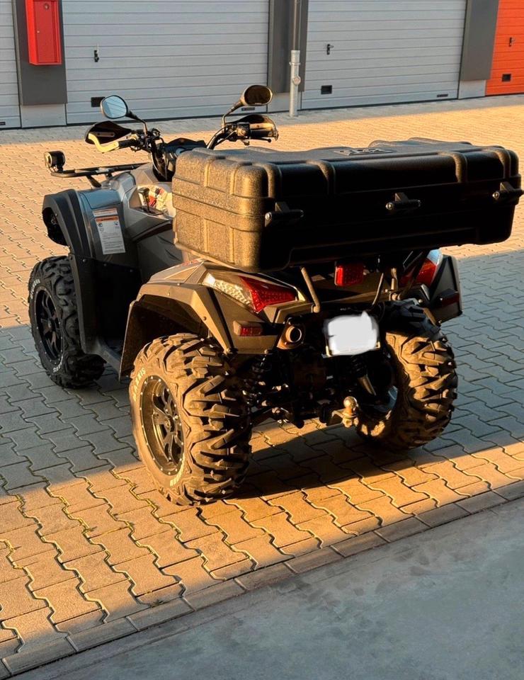 Kymco Gelöscht • Kymco MXU 550i Quad atv 2014 — rear view