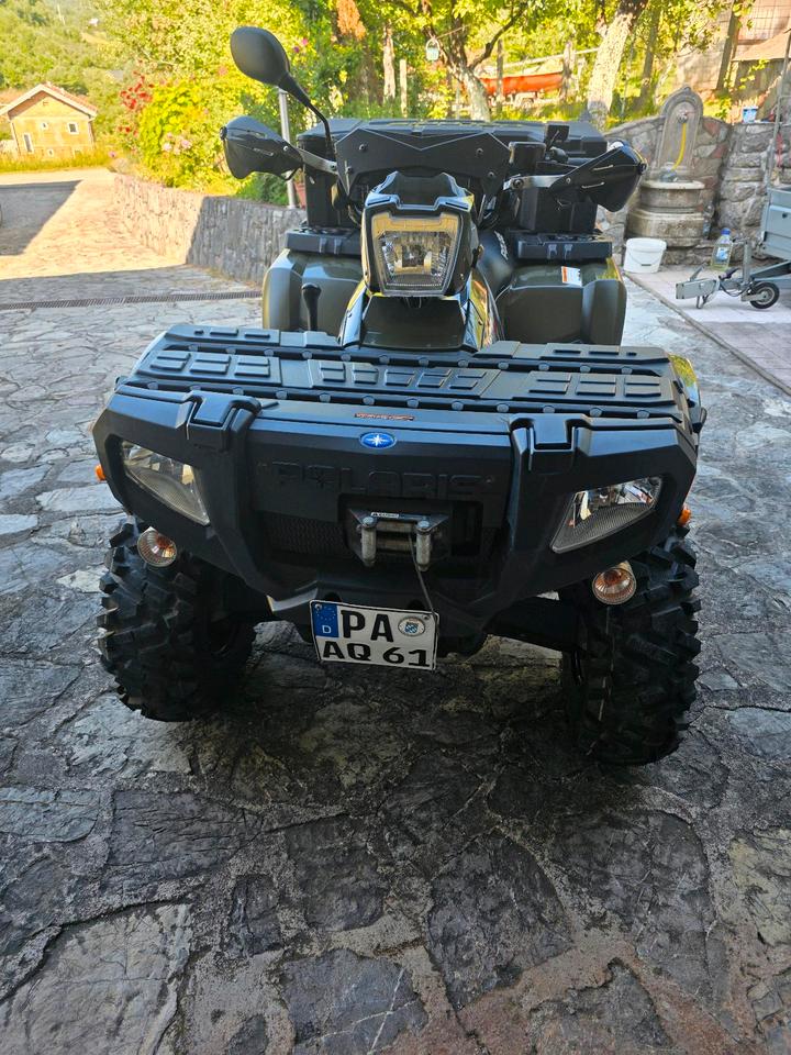  Polaris Sportsman 500HO 2010 — rear view