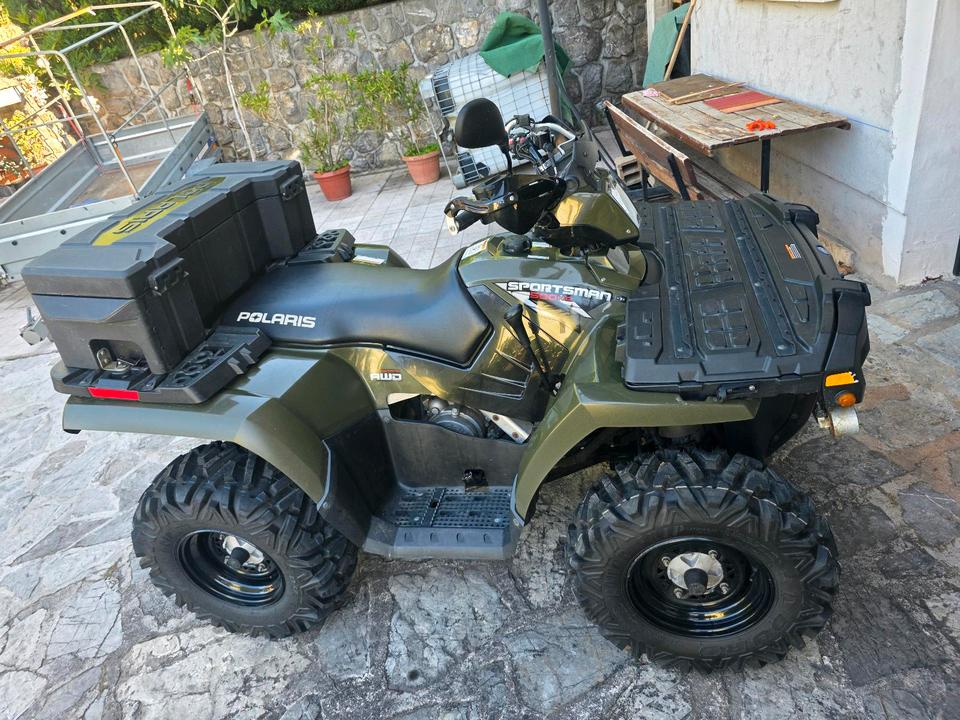  Polaris Sportsman 500HO 2010 — interior