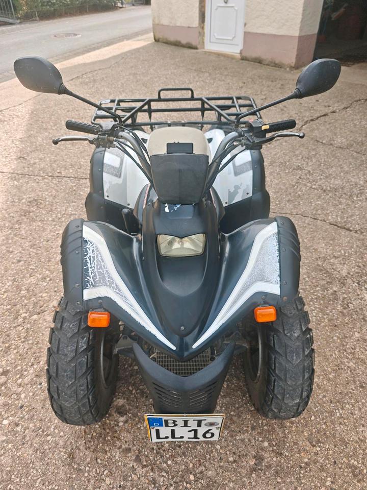  Quad Aeon Cobra 180 + Teileträger 2006 — rear view