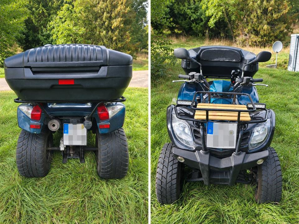 Kymco Gelöscht • Kymco MXU 250 Quad 2005 — vehicle for AFU Ukraine