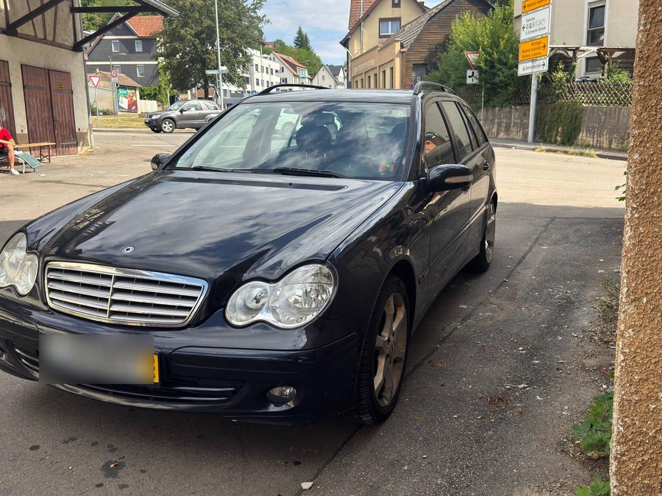 Mercedes Benz C 200 2007 — rear view